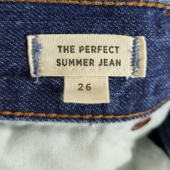 Madewell The Perfect Summer Jean: Destructed Edition in Robinson Wash Size 26 - Picture 14 of 16